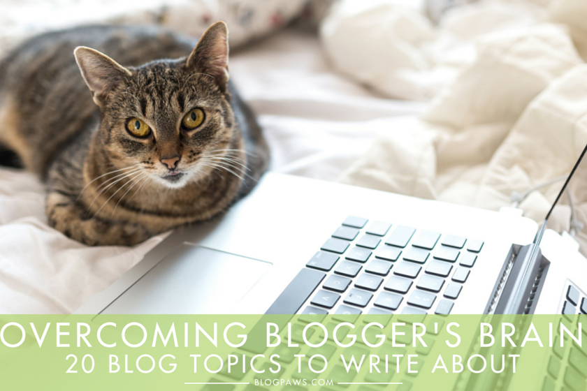 Overcoming Blogger’s Brain: 20 Blog Topics To Write About