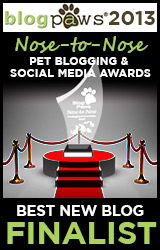 BlogPaws 2012 Nose-to-Nose Pet Blogging and Social Media Awards - Finalist: Best New Blog