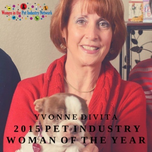 Yvonne DiVita, BlogPaws Co-Founder Winner Woman of the Year in the Pet Industry 2015