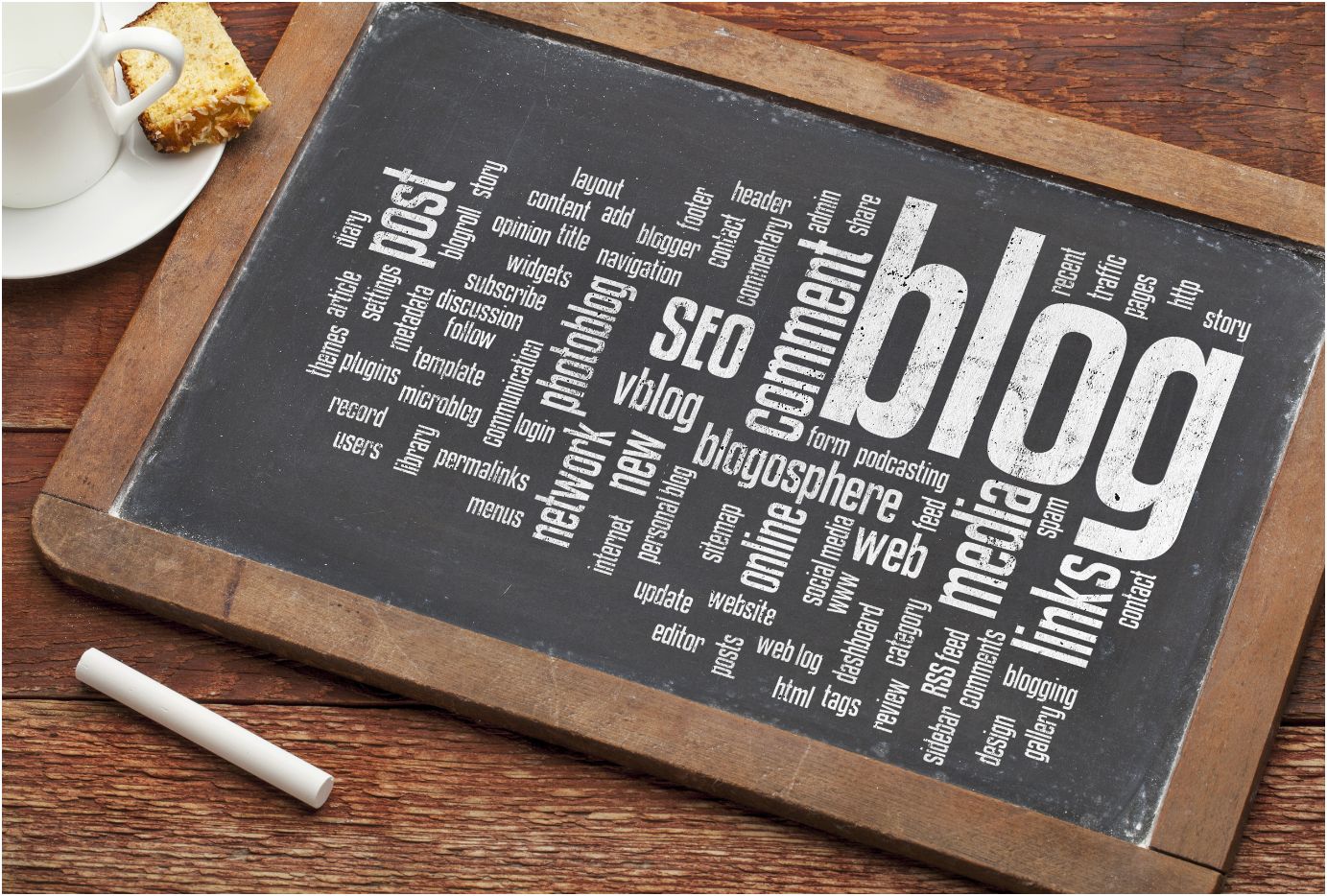 Blogging is an ongoing effort. Photo courtesy Shutterstock.