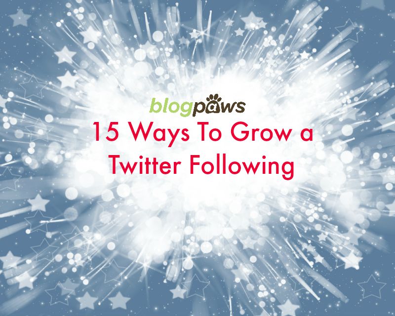15 Ways To Grow a Twitter Following