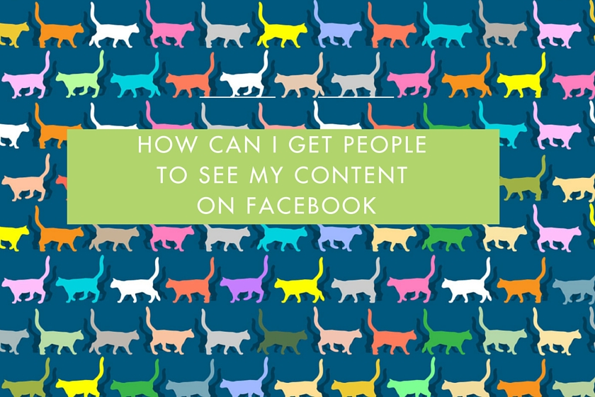 Get people to see your Facebook feed