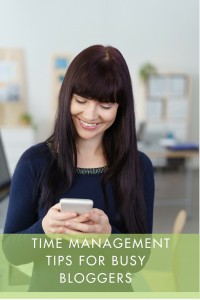 time management tips for bloggers