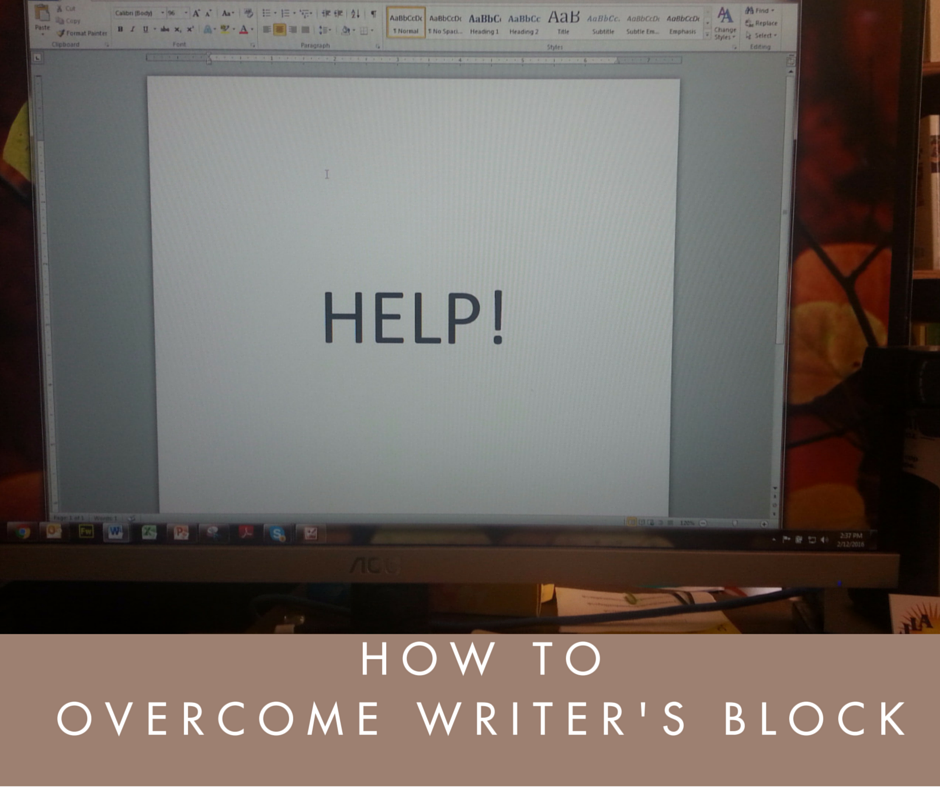 How to Overcome Dreaded Writer's Block
