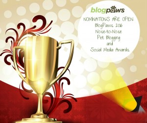 BlogPaws Nose to Nose Awards