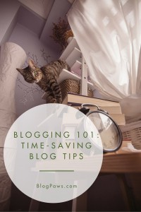blogging 101 time saving