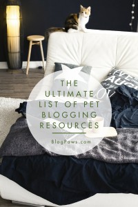 Pet Blogging Resources