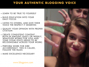 Your Authentic Blogging Voice