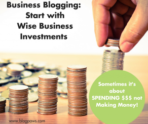 Start with Wise Investments for Your Business Blog