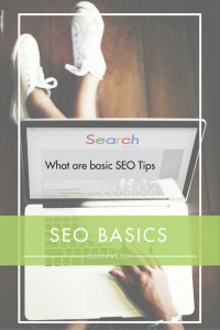 SEO basics for blogger