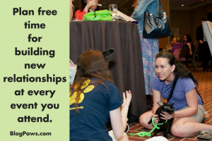 Plan free time to build relationships