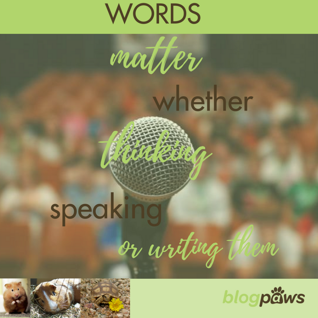 Words Matter Thinking Speaking or Writing