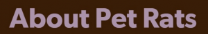 About Pet Rats logo