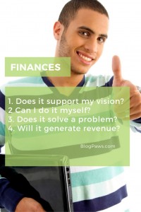 financial questions bloggers need to answer