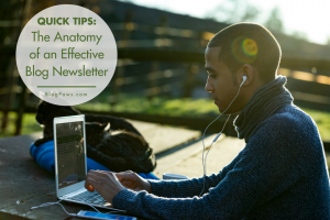 The Anatomy of an Effective Blog Newsletter | BlogPaws.com