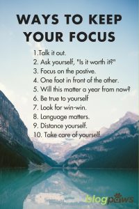 10 ways to keep focus