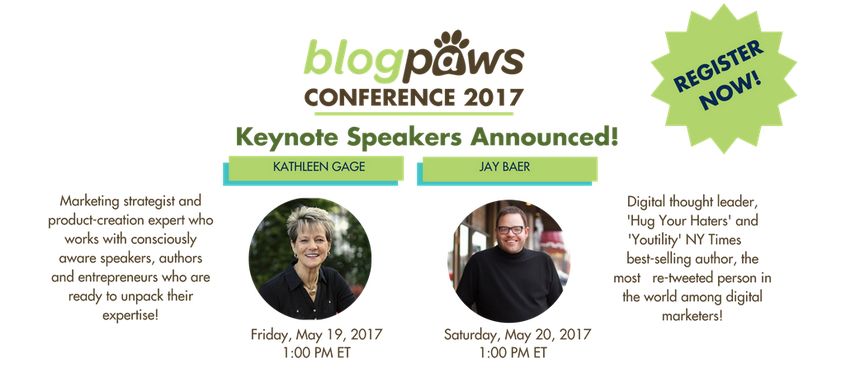 BlogPaws keynote speakers