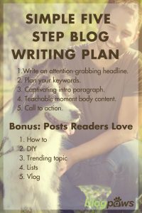 simple 5 step plan to write killer blog post
