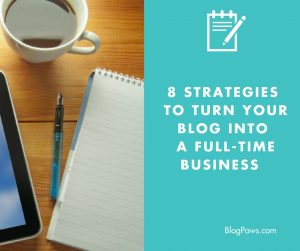 turn blog into business