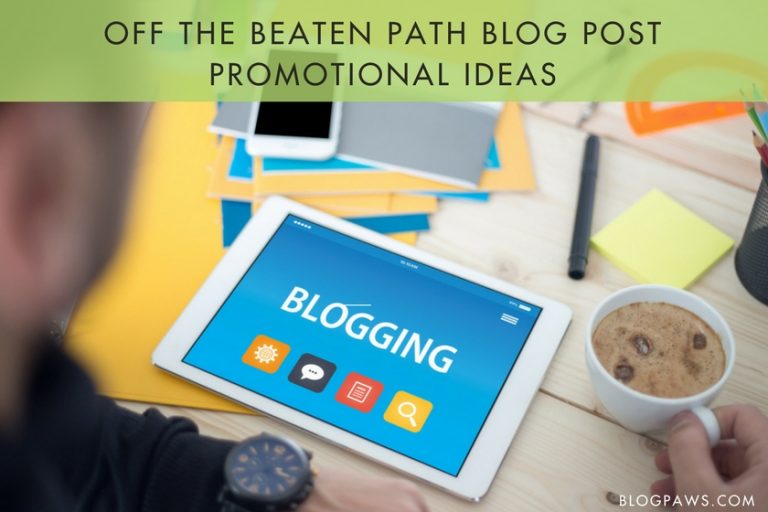 Quick Ways to Promote Blog Posts