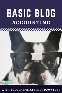 Basic Blog Accounting