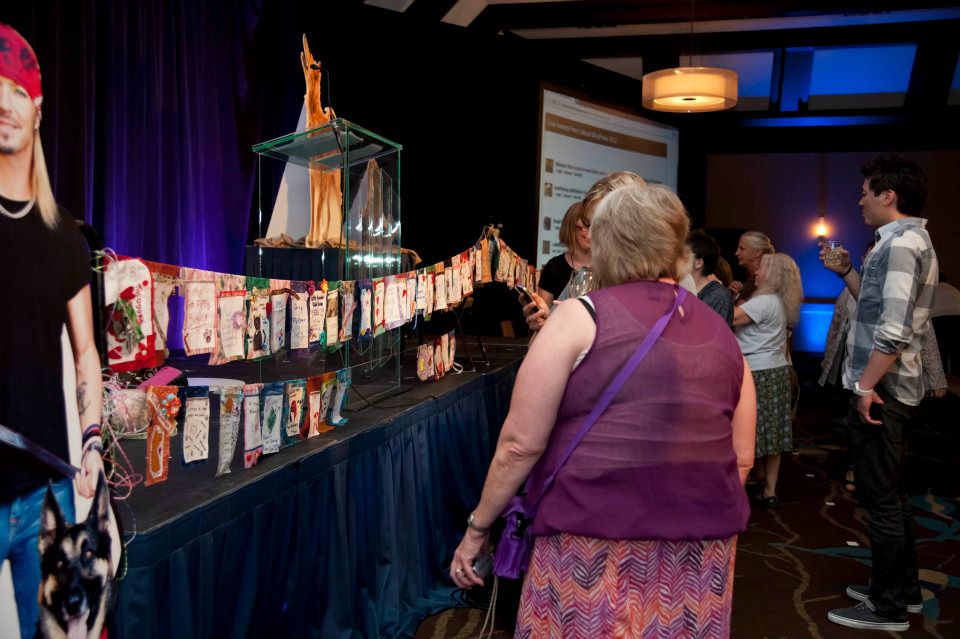 Honor Flags at BlogPaws Conference