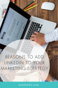 add linkedin to marketing strategy