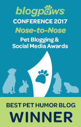 Best Pet Humor Blog badge