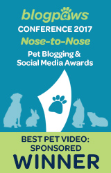 Best Pet Blog Video - Sponsored badge