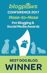 Best Dog Blog badge