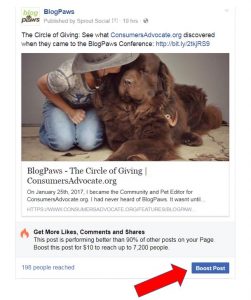 How to boost a post on Facebook