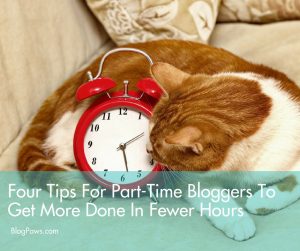 part time bloggers get more done