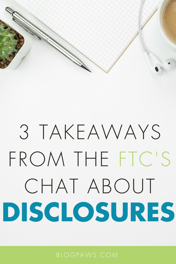 3 Key Takeaways from the FTC’s Twitter Chat about Disclosures