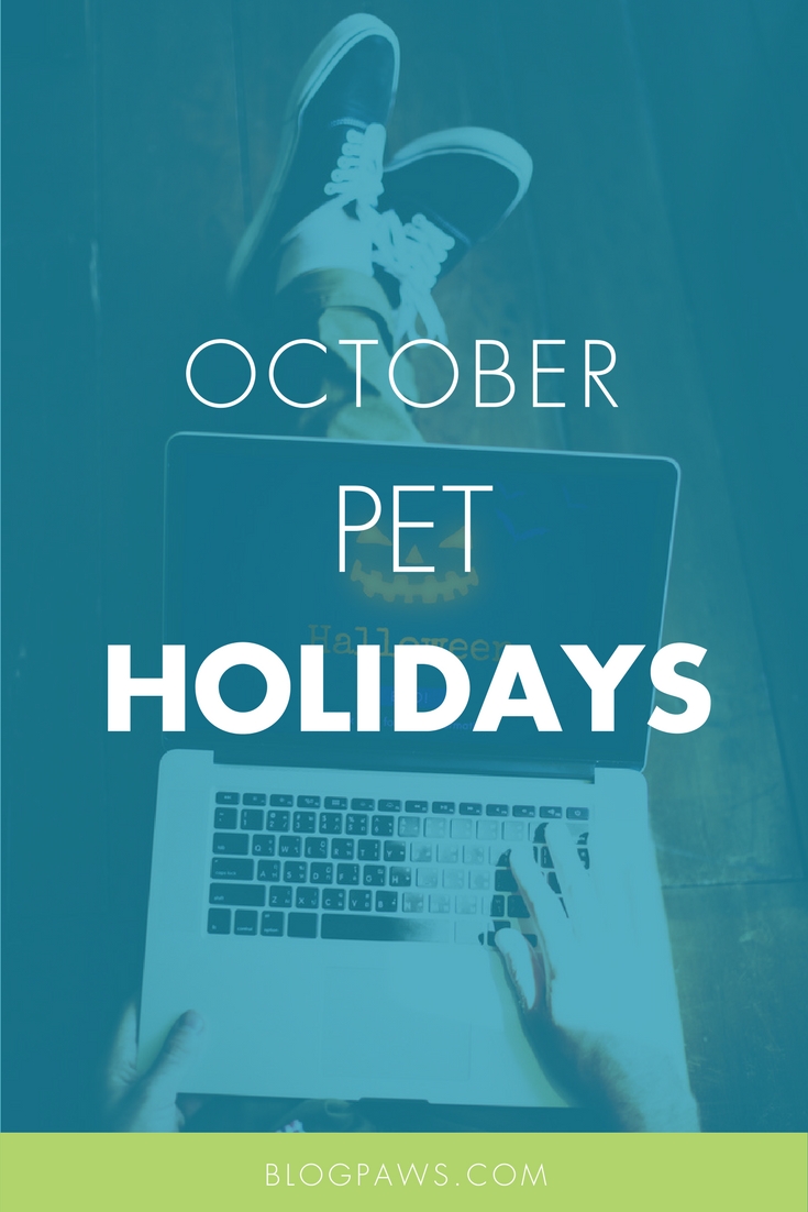 Blog Hop: October Pet Holidays