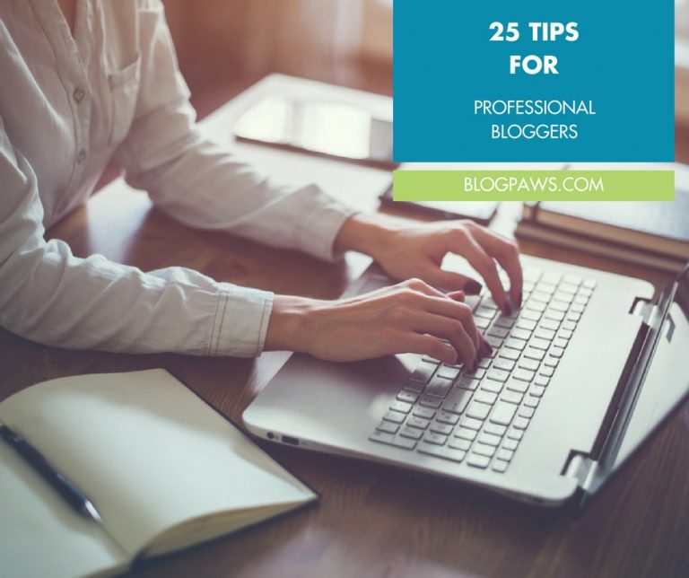 Blog Hop: 25 Tips for Professional Bloggers