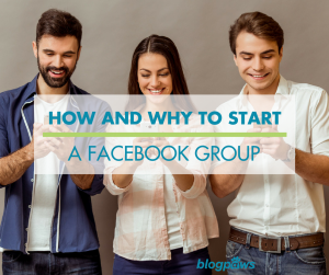 how to start a facebook group