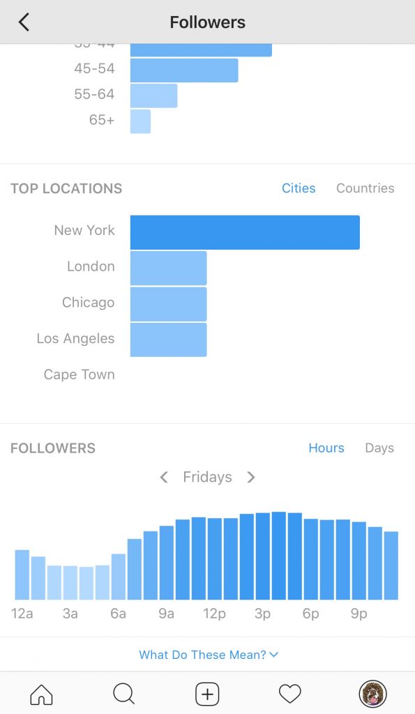 Instagram analytics 