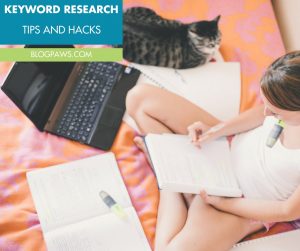 KEYWORD RESEARCH FOR BLOG POSTS
