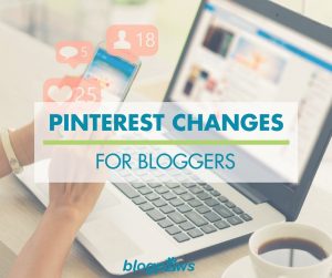 Pinterest changes for bloggers