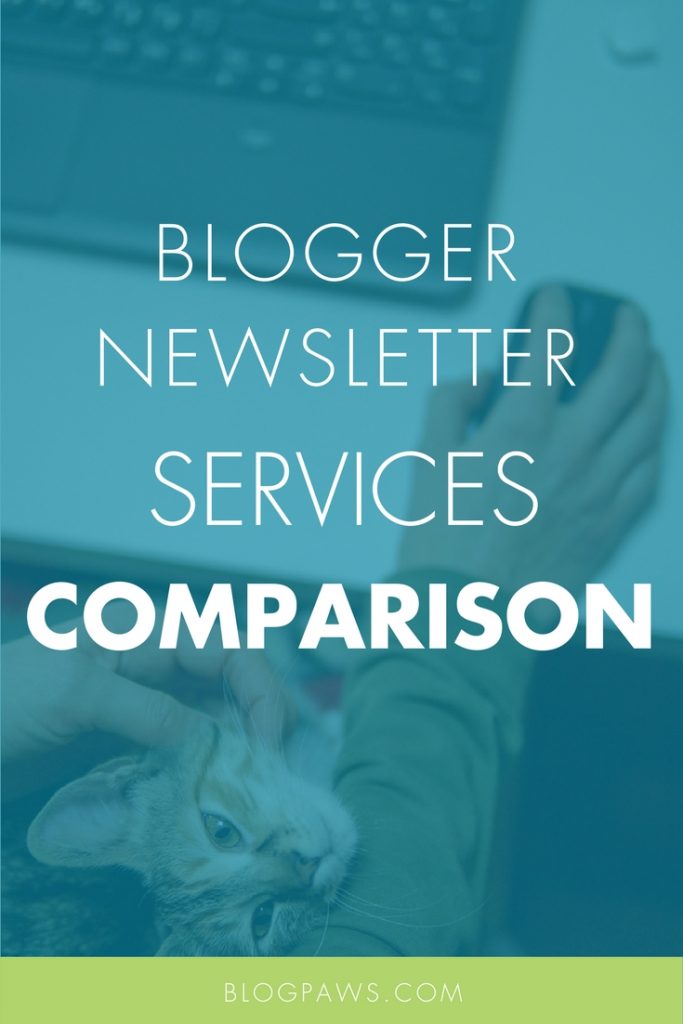 Bloggers and newsletter services