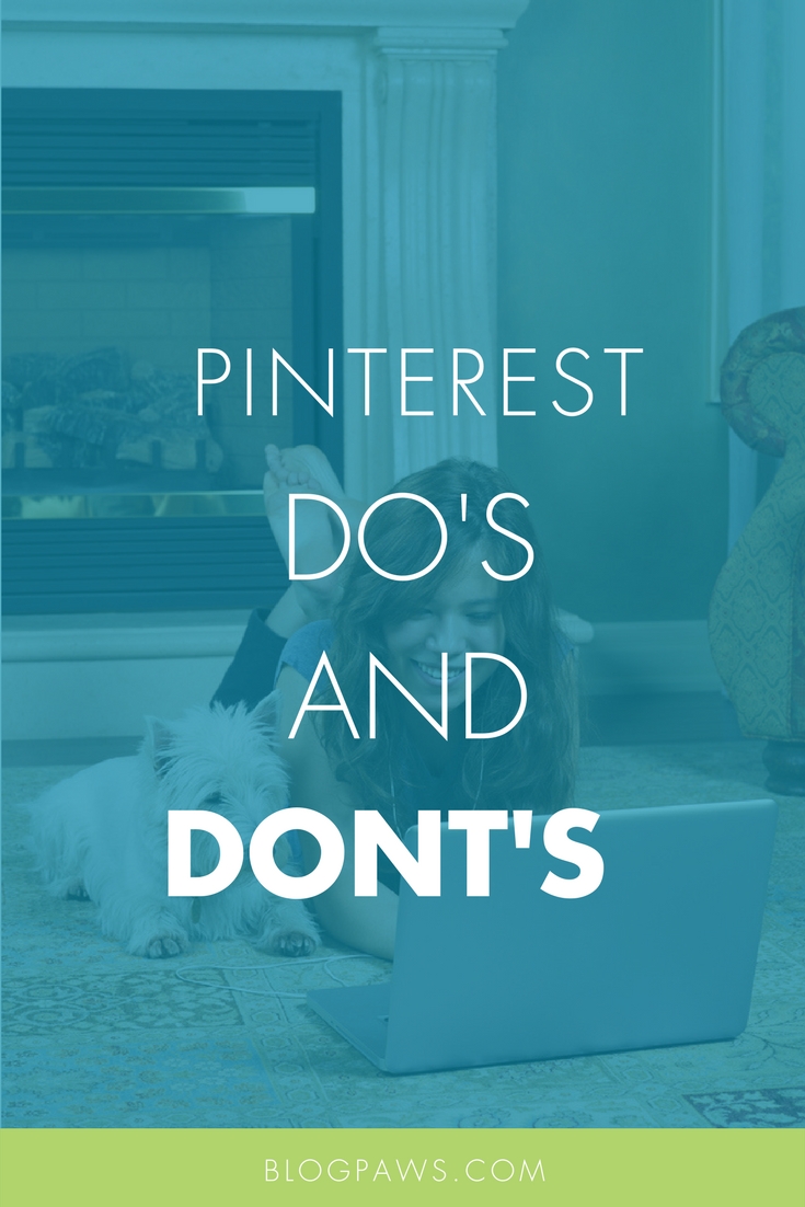 pinterest dos and donts