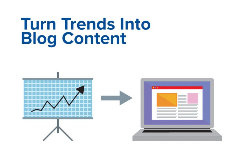 8 Successful Ways to Turn Trends into Blog Content