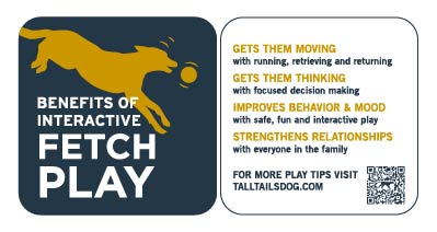 Benefits of Interactive Fetch Play Hang Tag from Tall Tails
