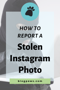 masked thief on laptop pin | How to Report a Stolen Instagram Photo