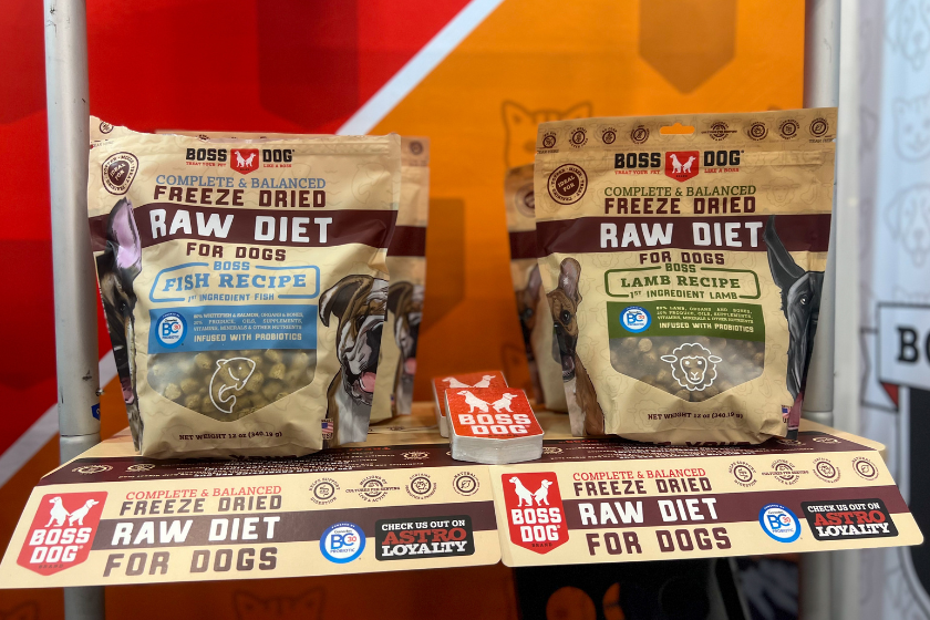 Boss Nation Freeze Dried Raw Diet for Dogs – Fish Recipe | Learn More About BlogPaws Best Award Winners at SuperZoo 2022