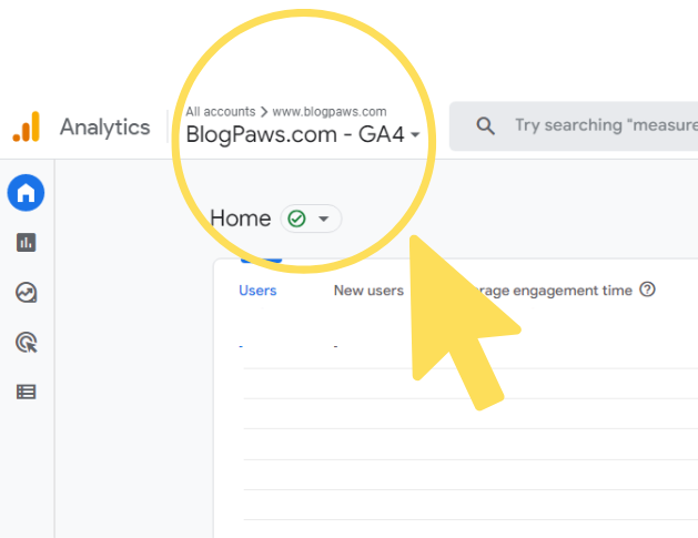 google analytics 4'ün ekran görüntüsü |  Google Analytics 4'ü WordPress'e Nasıl Yüklersiniz?