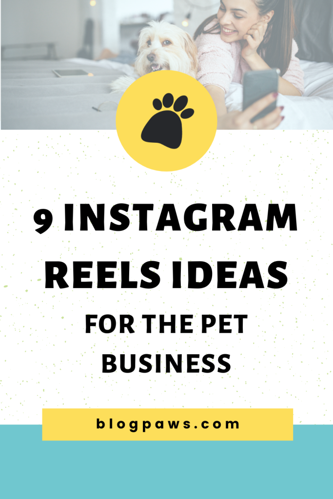 woman taking selfie on bed with a dog pin | 9 Instagram Reels Ideas for the Pet Business