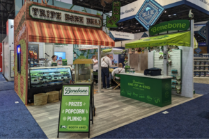 Benebone booth at Global Pet Expo | Introducing the BlogPaws Best Award Winners at Global Pet Expo 2023