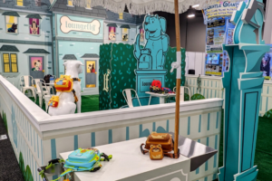 Loungfly booth at superzoo | Introducing the BlogPaws Best Award Winners at SuperZoo 2023