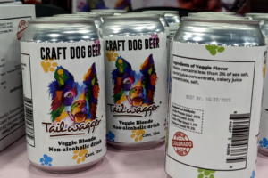 cans of tailwagger dog beer | Introducing the BlogPaws Best Award Winners at SuperZoo 2023